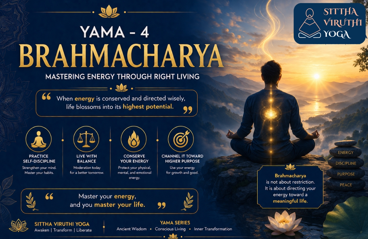Brahmacharya: The Fourth Yama | Sittha Viruthi Yoga