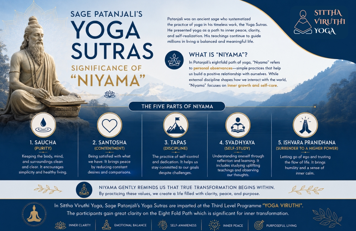 Significance of Niyama in Patanjali Yoga Sutras