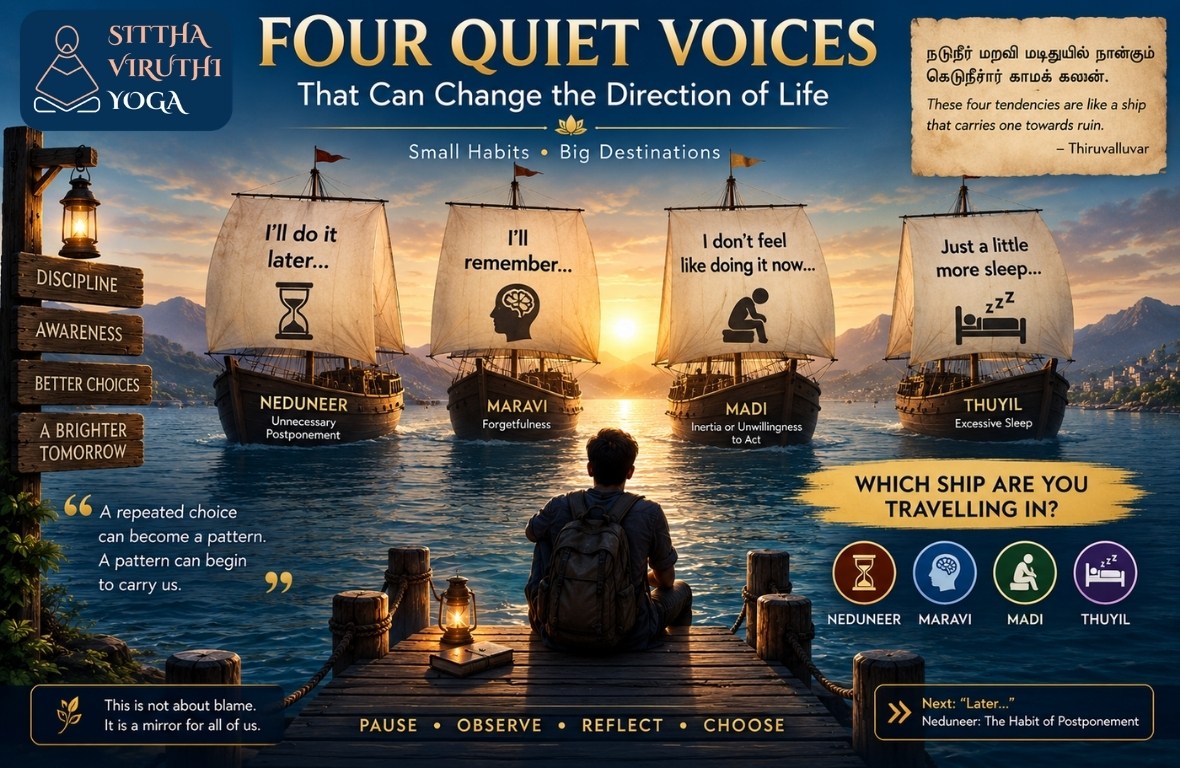 Which Ship Are You Travelling In? A Journey of Self-Reflection Through a Thirukkural