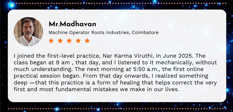 Madhavan – A Journey of Healing