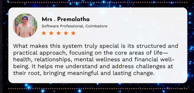 Mrs. Premalatha – A Transformational Journey