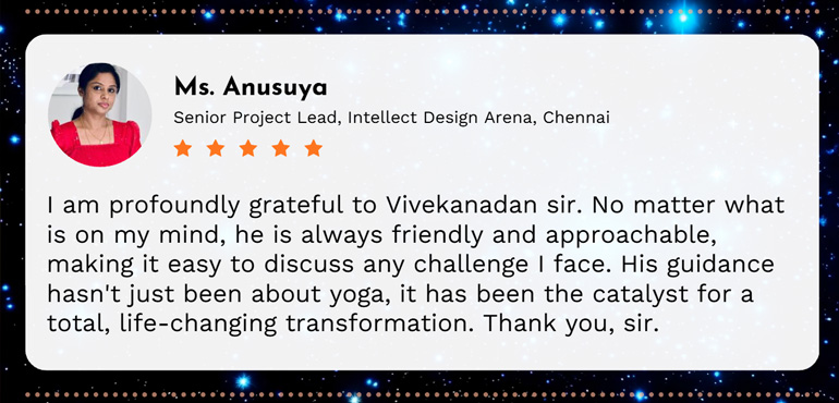 Ms. Anusuya – A Journey of Transformation