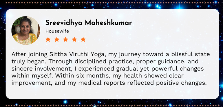 Sreevidhya Maheshkumar Testimonials